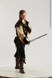 Vinga Medieval Pose With Sword